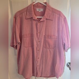 Comfy Cotton Pink Button-Down Shirt